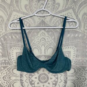 New $48 2015 Victoria Secret Very Sexy Unlined Semi Demi Bra Teal Green Blue 36B